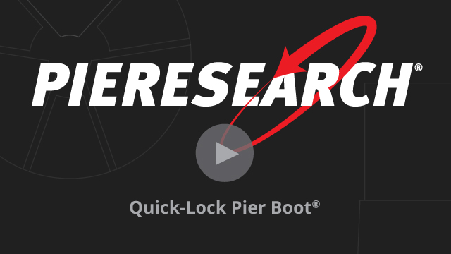 Pieresearch Quick-Lock Pier Boot product video