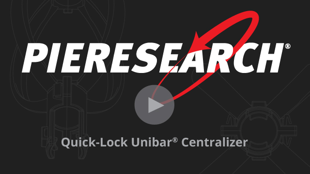 Pieresearch Quick-Lock Unibar Centralizer product video